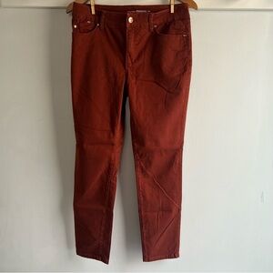 Chico's Burnt Rust Jeggings